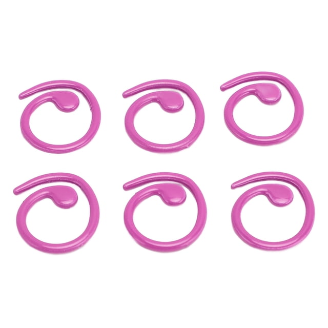 50 Pcs Marqueurs de Point de Métal Marqueurs en Spirale Crochets de Crochet Multifonctions à Verrouillage Haute Résistance et Résistance à la Rouille Marque de Départ et de Fin de Points avec Marqueurs de Point de Métal Brillants