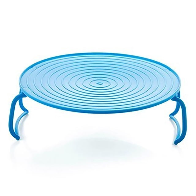 XYAIYT Microwave Oven Double Layer Steaming Tray for Efficient Cooking and Easy Organization Safe Handling with Anti- Design Foldable Storage for Kitchen and Refrigerator