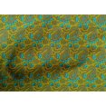 thumbnail image 4 of oneOone Cotton Poplin Fabric Leaves|Floral & Paisley Block Print Sewing Fabric BTY 42 Inch Wide, 4 of 4