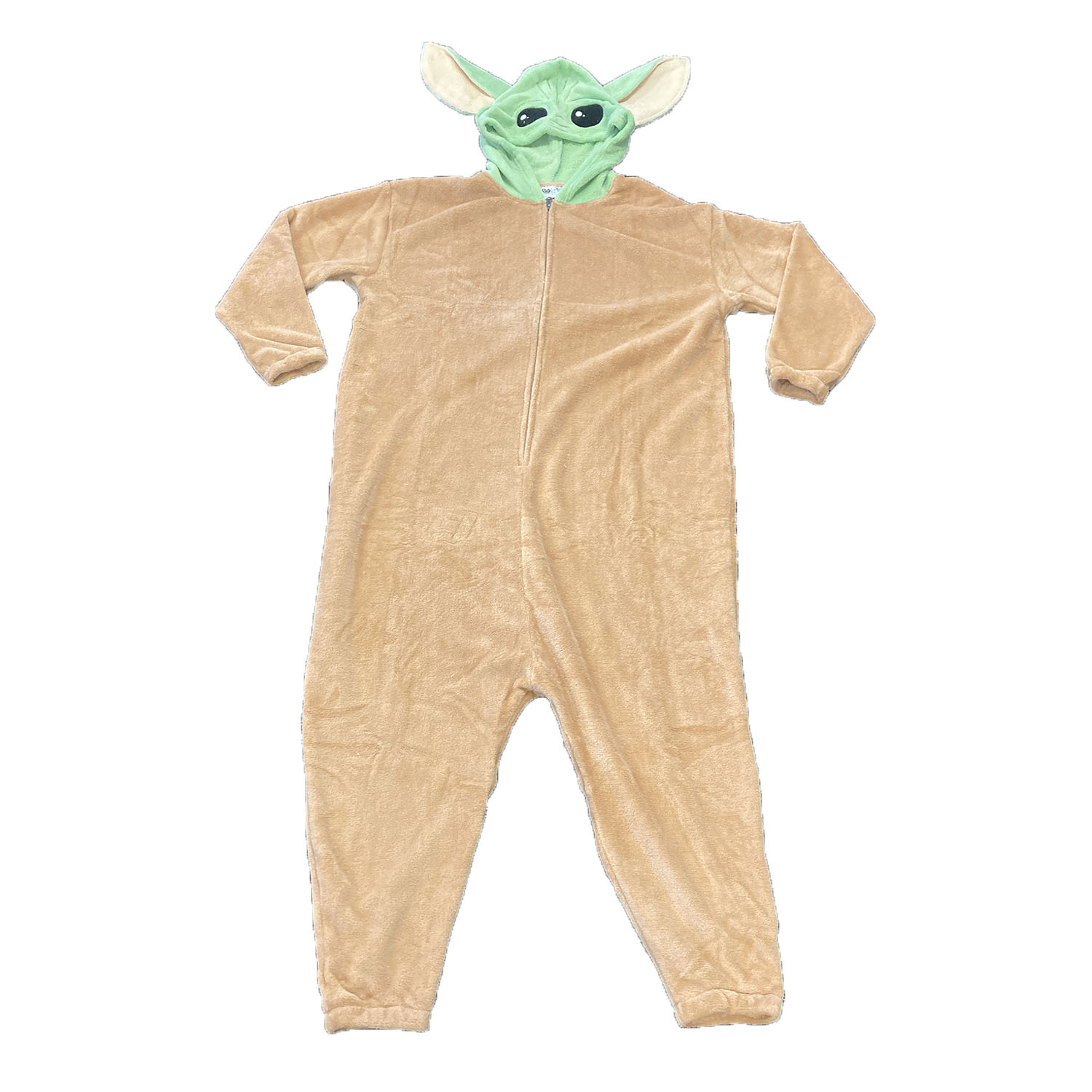 Bioworld Mandalorien Grogu Pyjama une-Pièce de Cosplay pour Hommes - Petit Brun