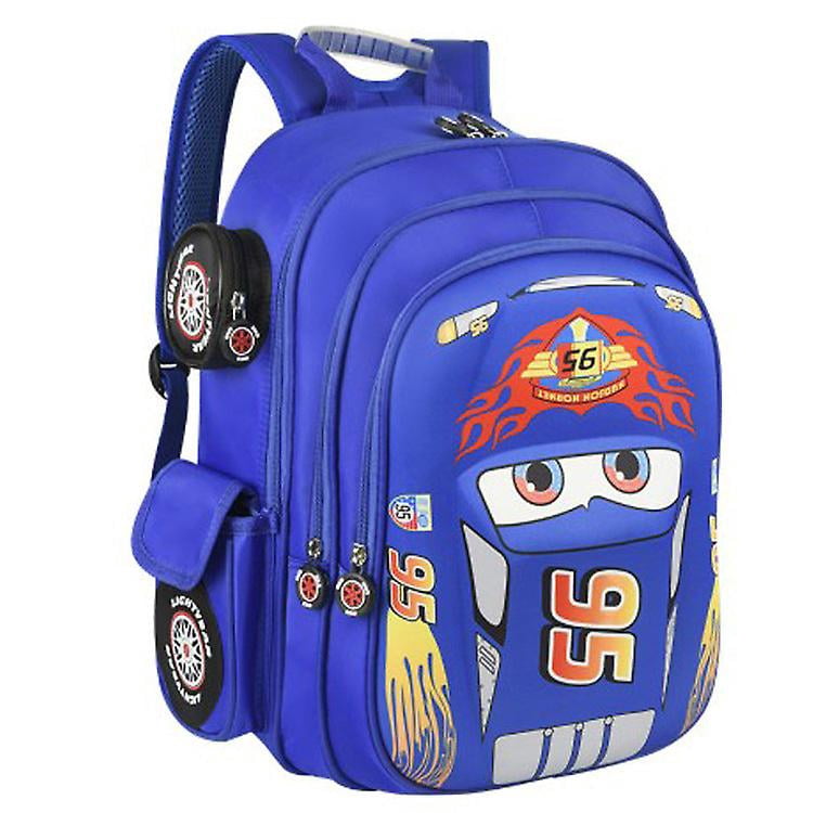 Backpack cars mcqueen school bag kids book bag