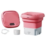 Chmadoxn Mini Washing Machine Foldable Bucket Type Laundry Clothes Washer Cleaner Travel Washing machine bracket