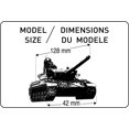 thumbnail image 3 of Heller AMX 30/105 Char de Combat Principal Véhicule Militaire Terrestre Maquette de Construction, 3 of 4