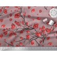 thumbnail image 3 of Soimoi Poly Georgette Fabric Branch & Leaves Artistic Decor Fabric Printed Yard 52 Inch Wide, 3 of 3