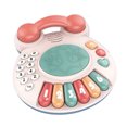 thumbnail image 1 of Piano Drum LED Plastic Musical Drum Musical Toy Developmental Toy for Babies, 1 of 10