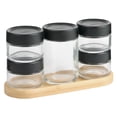 thumbnail image 1 of TRUDEAU™ STAK™ Support à épices 5 Bouteilles verre, Vide, 1 of 7