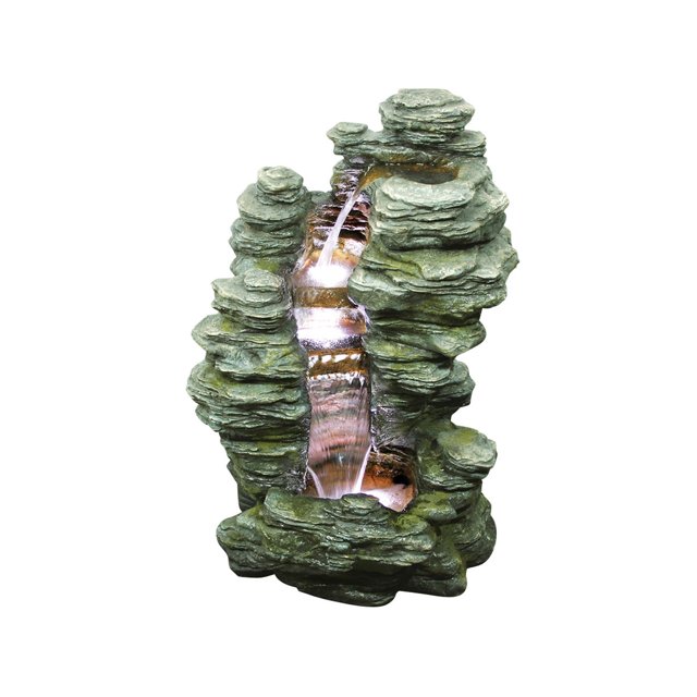 Design Toscano DW09028 Mineral Point Cascading Garden Fountain full color