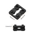 thumbnail image 2 of Uxcell Outlet Spacers Switch and Receptacle Spacer for Electrical Box Black 5.5mm 40 Pcs, 2 of 5