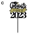 thumbnail image 5 of Vaidha The Class Of 2024 Graduation Party Cake Arrangement Tools Party Cake Insert Decoration, 5 of 5