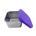 thumbnail image 1 of Ongmies Snack Container Leak Proof Small Food Container with Silicone Lid Stackable Snack Jar Stainless Steel Snack Containers Lunch Boxes, 1 of 9