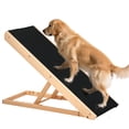 thumbnail image 1 of PawHut Dog Ramp Adjustable for Bed Couch, Foldable Pet Ramp for Large Dogs, 1 of 10