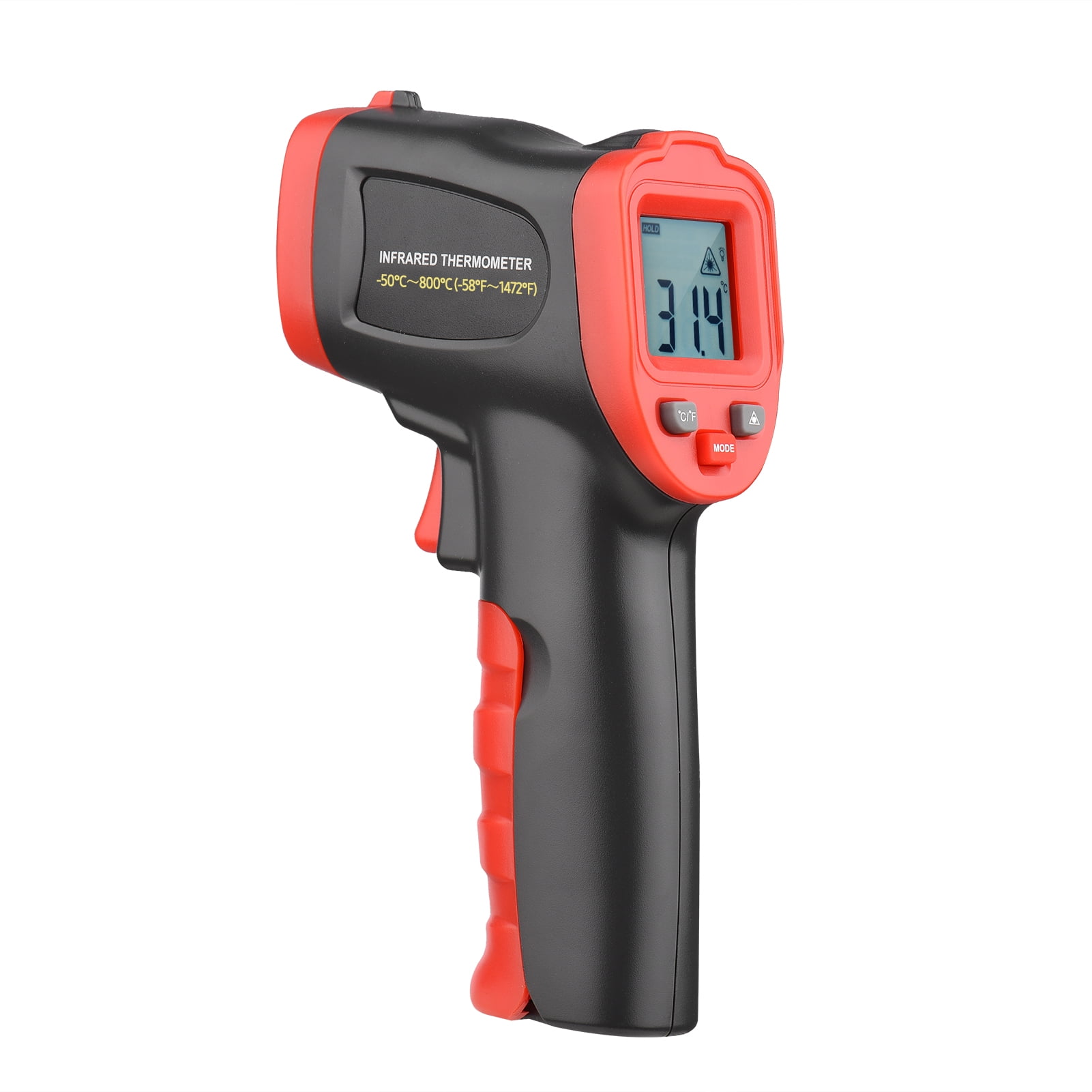 -50℃～800℃ /-58℉～1472℉ Infrared Thermometer IR Thermometer Handheld Non-Contact Digital Temperature Tester Pyrometer Temperature