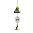 thumbnail image 2 of Vaidha Carillon Éolien de Cabane Maison Tenir Porte Ornements Mini Pendentif Résine, 2 of 5