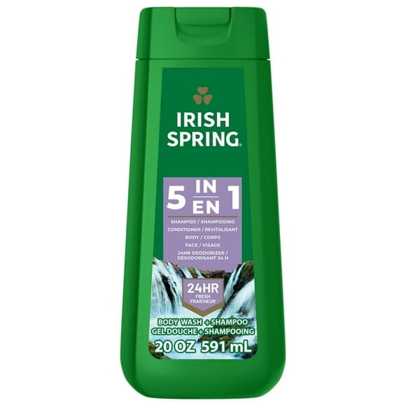 Irish Spring 5-in-1 Body Wash for Men, 591 mL, 591 mL