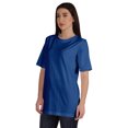 thumbnail image 4 of Inkmeso T-Shirt Basique en Coton à Col Rond pour Femmes Coupe Ample Décontracté Long Haut d'Entraînement, 4 of 8