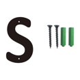 thumbnail image 1 of Big Savings! Three-Dimensional Iron Art Number Sign, House Number Metal Letters, Wall-Mounted Home Address Sign with Screws for Outdoor and Indoor Use, 1 of 5