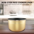 thumbnail image 4 of Graflsoa Premium Gold Non-Stick Rice Cooker Inner Pot - Extra Thick Aluminum Alloy, 2L/3L/4L/5L Universal Fit, Durable & Healthy Design, 4 of 4