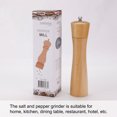 thumbnail image 1 of Unique Bargains Wooden Pepper Grinder 10.4' Adjustable Coarseness Salt Mill Shaker for Kitchen Restaurant Cooking, 1 of 7