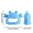 thumbnail image 3 of Hearth & Gear Silicone Teething Hand Aid Thumb Diversion Chew Toy Boilable Gum Comfort Tool Baby Teething Entertainment Early Reading Comprehension Book B Council for Economic Education Early Age, 3 of 6