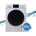 thumbnail image 2 of Danby DWM120WDB-3 2.7 Cubic Foot All In One Ventless Washer Dryer Combo - White With Stainless Tub, 2 of 5