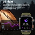 thumbnail image 4 of Smart Watch Bluetooth Call(Answer/Make Calls) Compass LED Flashlight  IP68 Fitness  Trakcer Outdoor Fitness Watch for Android Ios Men Smartwatch, 4 of 17