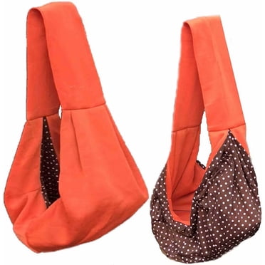 Dog and Cat Sling Carrier,Hands Free Reversible Pet Papoose Bag,Suitable for Puppy, Small Dogs, and Cats for Outdoor Travel