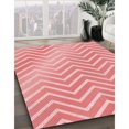 thumbnail image 3 of Ahgly Company Machine Washable Indoor Rectangle Transitional Pastel Pink Area Rugs, 2' x 3', 3 of 7