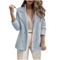 thumbnail image 1 of Timegard Womens Cardigans Lapel Neck Long Sleeve Open Front Button Soft Outwear Fall Casual Slim Top, 1 of 6