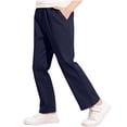 thumbnail image 1 of RXIRUCGD 2025 Summer Clothes for Kids Children's Spring And Summer Solid Color Suit Pants And Full Length Pants For Kids, 1 of 7