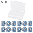 thumbnail image 5 of Uxcell Roulements à Billes ABEC7 pour Planche à Roulettes Patins à Roues Alignées 12 Pcs Bleu ABEC-7, 5 of 5