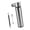Titanium no Bracket, variant on S SERENABLE 120 PSI Tire Pump Aluminium Alloy CNC Universal High Pressure Mini Bike Pump Gold and Bracket
