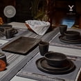 thumbnail image 4 of Yellowstone 12-Piece Ceramic Dinnerware Set, Rip Collection, 4 of 6