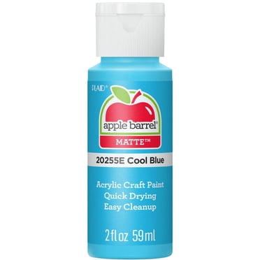 Apple Barrel Colors Matte Acrylic Craft Paint, 2 fl. oz., Cool Blue