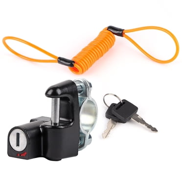 Waterproof Motorcycle Lock,AntiTheft Universal Motorcycles Helmet Anti Theft Helmet Lock Helmet Lock Streamlined Design