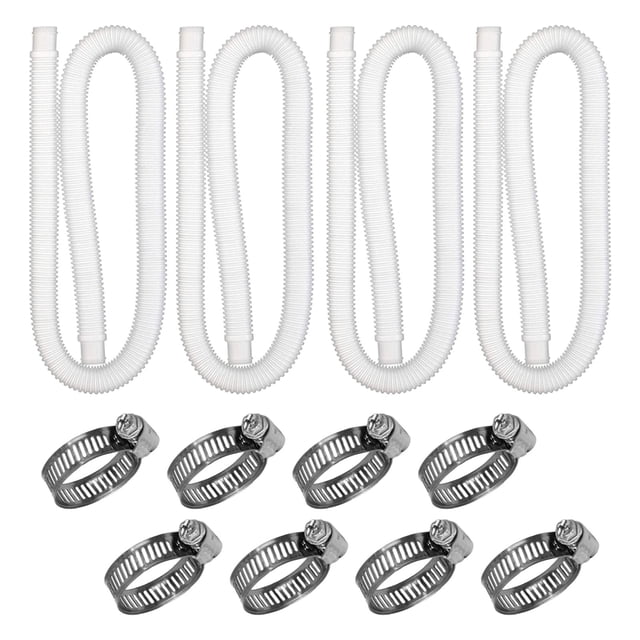 Pool Hose,Swimming Pool Hoses for Pump,1.25" Diameter Above Ground Pool Pump Hoses Replacement Accessory,59" Long Swimming Pool Filter Pump Hoses,Replacement Pool Hoses Above Ground Pool Filter Pump