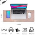 thumbnail image 3 of Stay Motivated with Pink Mouse Pad Featuring Inspirational Quote - Cute Pink Desk Accessories, Large 31.5x11.8 Inch Desk Mat, Keyboard Pad, Laptop Protector, 3 of 7