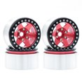 thumbnail image 1 of Abody Aluminum Alloy Wheel Rim Beadlock Wheel Rims Hub 4pcs Replacement for 1/10 TRX4 Axial SCX10 90046 SCX10 III AXI03007 AXI03003 RC Car, 1 of 7