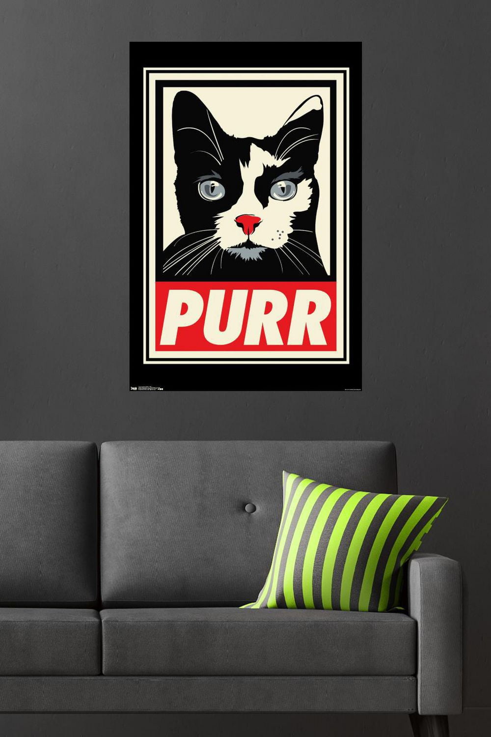Rachel Caldwell - Purr Wall Poster, 22.375" x 34"