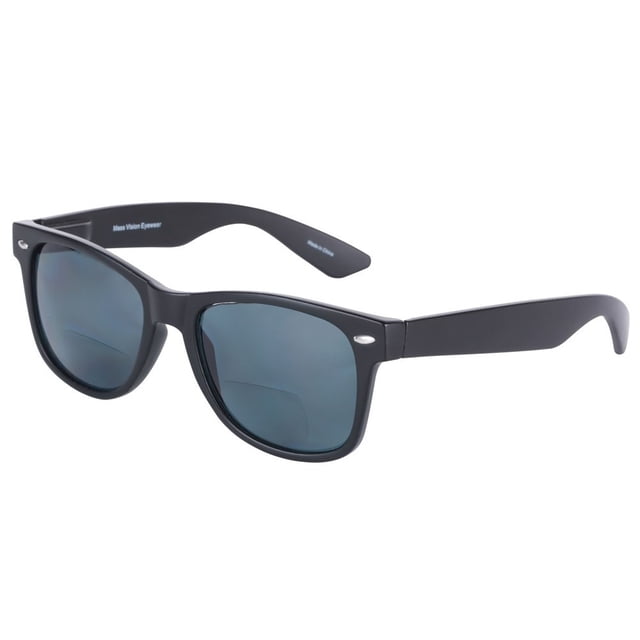 "Lovin Rays" Lunettes de Soleil Classiques Polarisées à Lignes Bifocales Presque Invisibles