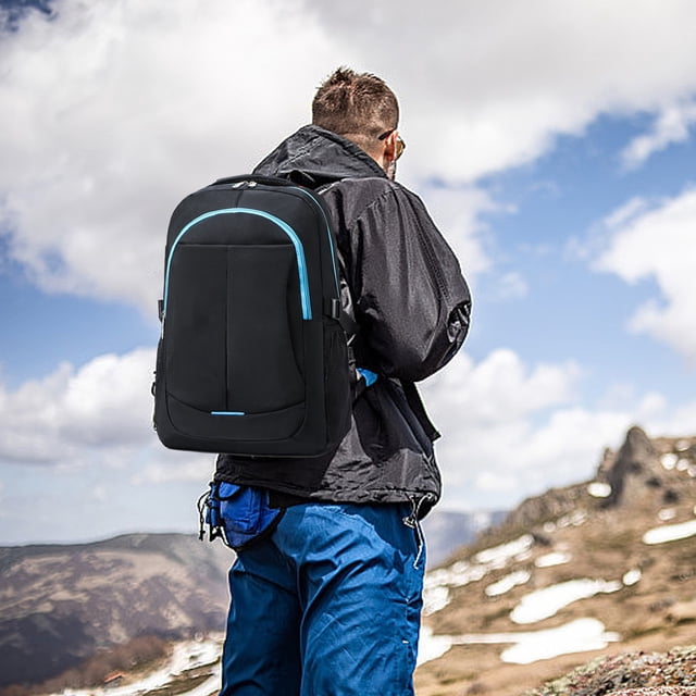 Sac à Dos en Toile Grande Capacité pour Étudiants et Voyages avec Compartiment pour Ordinateur Portable et Conception Résistante à l'Eau