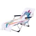 thumbnail image 1 of Lounge Chair Cover Soft Comfortable Beach Chair Towel, 1 of 7