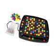 thumbnail image 4 of Lipstore Peg Board Beads Game Creative Rainbow Matching Game for Game Travel Children 120 pieces, 4 of 8
