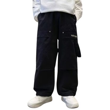 Pantalon de Survêtement Élastique à Cordon pour Garçons - Molleton Chaud, Joggers Actifs, Conception à Enfiler Facile