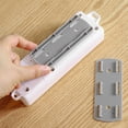 thumbnail image 2 of 15 PCS Self-Adhesive Desktop Socket Fixer Power Strip Holder Adhesive Punch Free Desktop Socket Fixer Wall Mounte for Use in Kitchen  Bathroom  Office  WiFi Router Tissue Box(Grey), 2 of 9