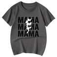 thumbnail image 4 of Toddler Child Girls Summer T Shirts Casual LetterPrinted Short Sleeve Basic Tees Ruffle Crewneck Sport Wear Tops size 3-4T, 4 of 4