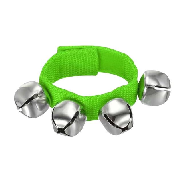 Uscallm Christmas Party Wrist Bells Jingle Bells Ankle Bells Percussion Instruments Musical Bracelet For Dance Performance Celebration
