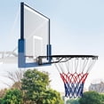 thumbnail image 2 of Costway 18" Basketball Rim with Double Springs & All Weather Net for Indoor & Outdoor Black, 2 of 9