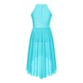 thumbnail image 2 of MSemis Jupe en Tulle Sans Manches avec Strass Brillant pour Filles, Moderne Contemporain Bleu Clair 16, 2 of 6