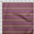 thumbnail image 3 of oneOone Polyester Lycra Fabric Ethnic Ikat Print Sewing Fabric BTY 56 Inch Wide, 3 of 4