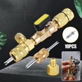 thumbnail image 2 of Core Remover Installer Tool, SAE 1/4 and 5/16 Port, Core Removal Installer for Refrigeration Air Conditioning Line Repair, HVAC Service Tool, 2 of 9